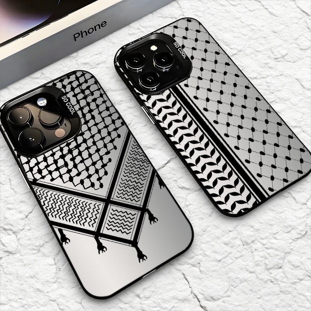 Phone Cases For Iphone 17 - เคสโทรศัพท์ลายเคฟฟียะห์ ปาเลสไตน์ สำหรับ iPhone 17 16