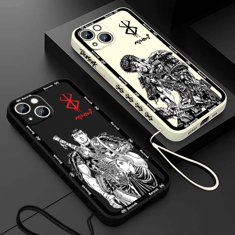 Phone Cases For Iphone 17 - เคสโทรศัพท์ลายการ์ตูนญี่ปุ่น Berserk Guts สำหรับ Apple iPhone