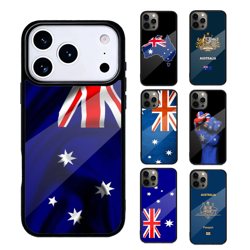 Phone Cases Australia - เคสโทรศัพท์ลายธงชาติออสเตรเลีย สำหรับ iPhone 17 Pro Max