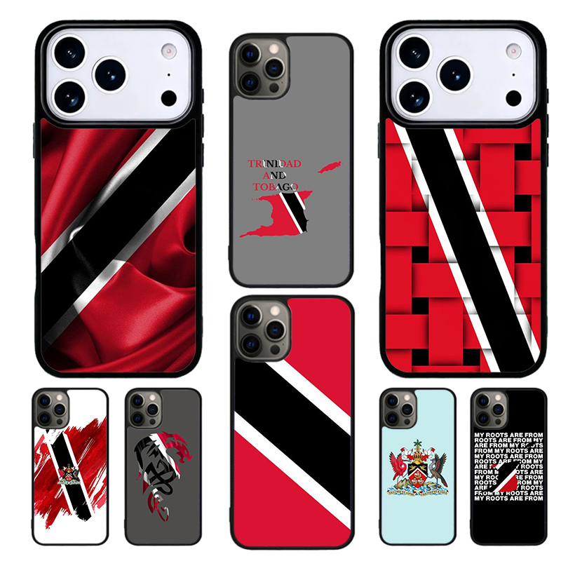 Phone Cases Trinidad - เคสโทรศัพท์ลายธงชาติตรินิแดดและโตบาโก สำหรับ iPhone 17 16 15