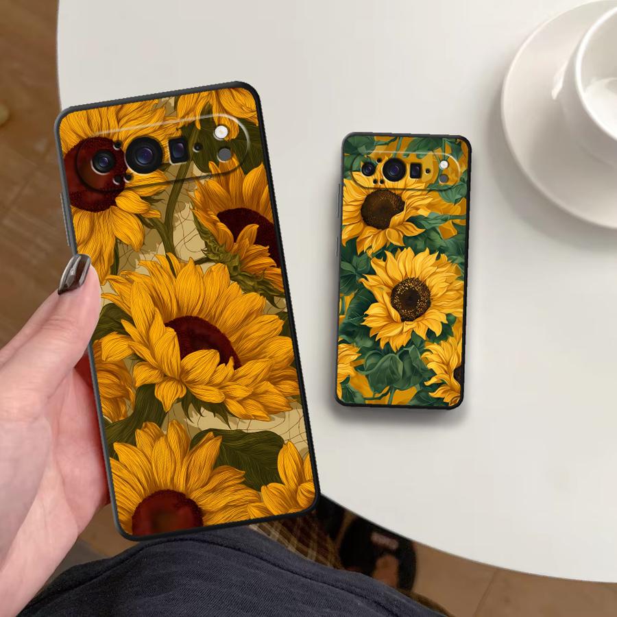 Phone Cases Google Pixel 7 - เคสโทรศัพท์ซันฟลาวเวอร์ ซี ฟันดาสำหรับกูเกิลพิกเซล 10A 8a 6