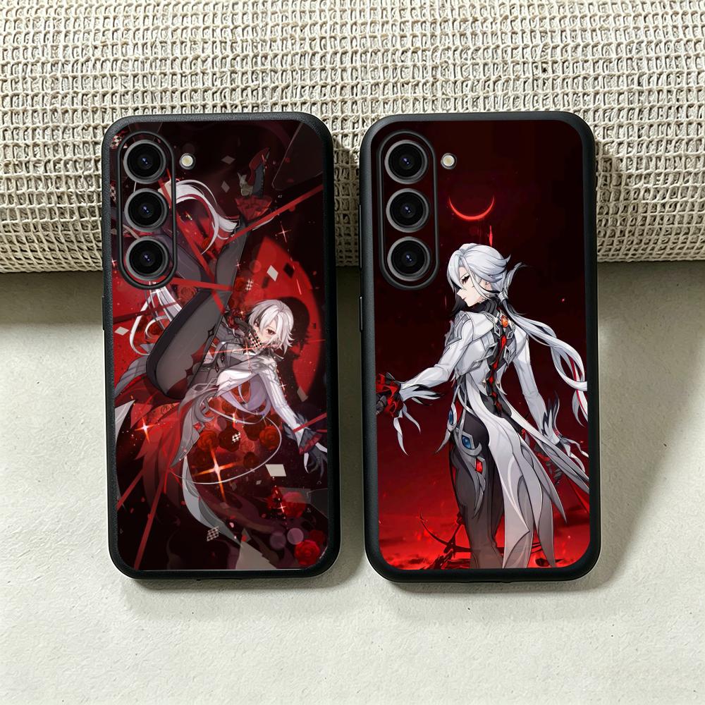 Phone Cases Cool Girl - เคสโทรศัพท์ลายอาร์เลชิโน่ ดีไซน์สาวเท่ สำหรับ Samsung Galaxy S26
