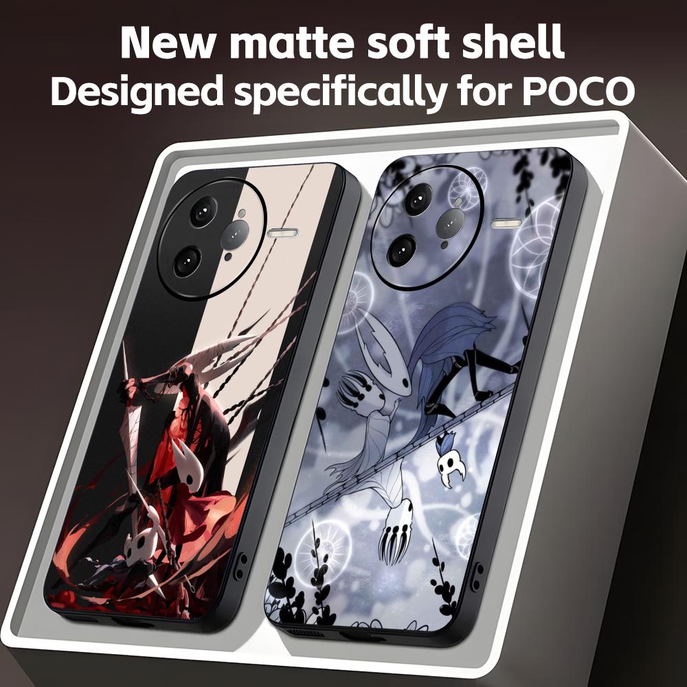 Xiaomi Poco X6 - เคสโทรศัพท์ลายเกมยอดฮิต Hollow Knight Silksong สำหรับ Xiaomi