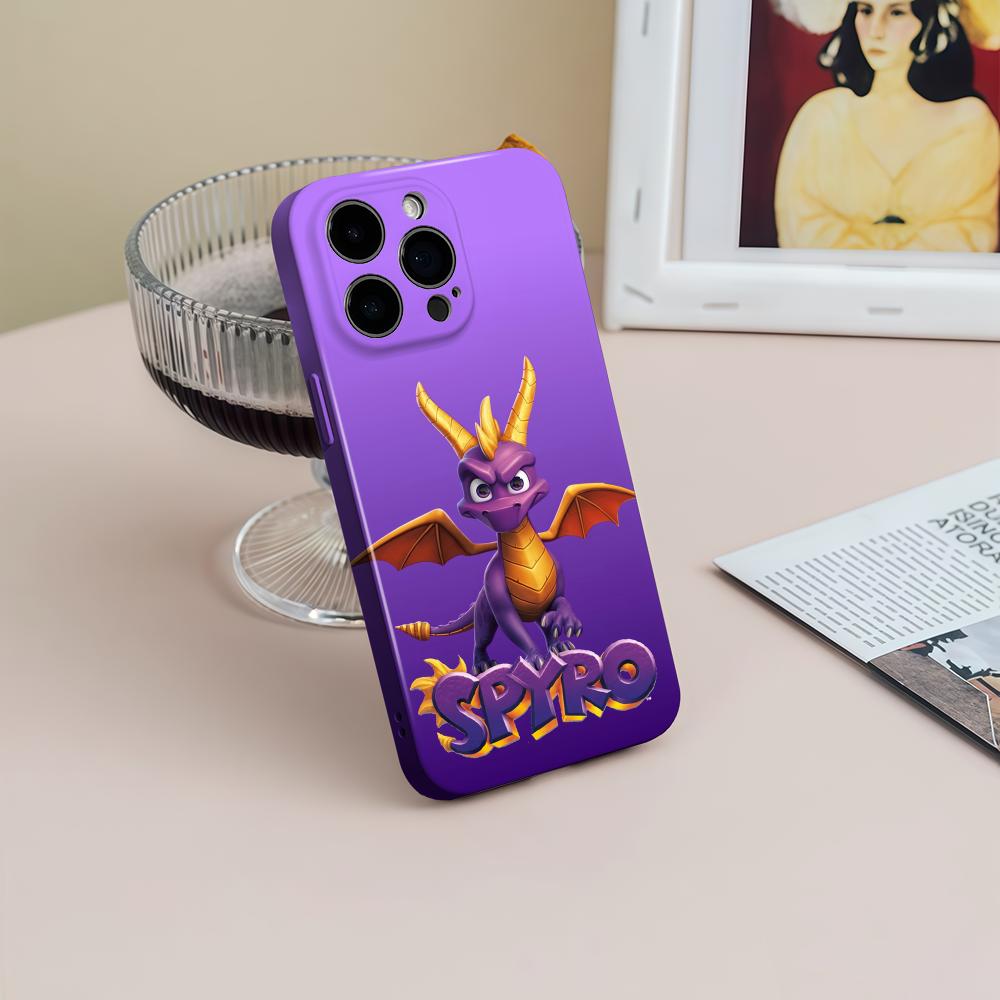 Phone Cases For Iphone 17 - เคสโทรศัพท์ลายเกม S-Spyro Series Dragon สำหรับ iPhone