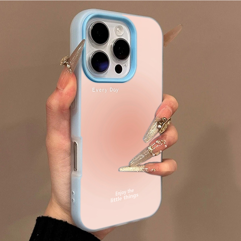 เคสโทรศัพท์ลายไล่เฉดสีชมพูสำหร - Phone Cases Pink บทวิจารณ์และราคา