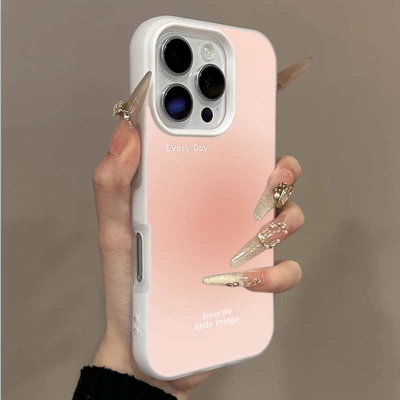 เคสโทรศัพท์ลายไล่เฉดสีชมพูสำหร - Phone Cases Pink บทวิจารณ์และราคา