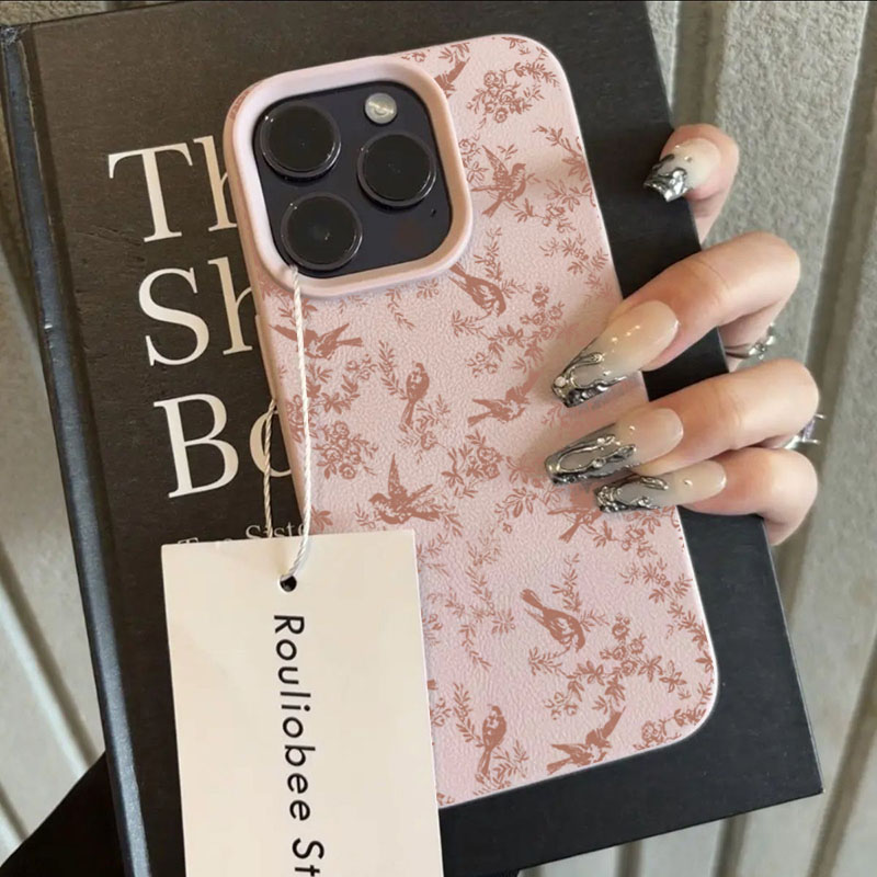 เคสโทรศัพท์ซิลิโคนลายลิ้นจี่ดอ - Phone Cases Pink บทวิจารณ์และราคา