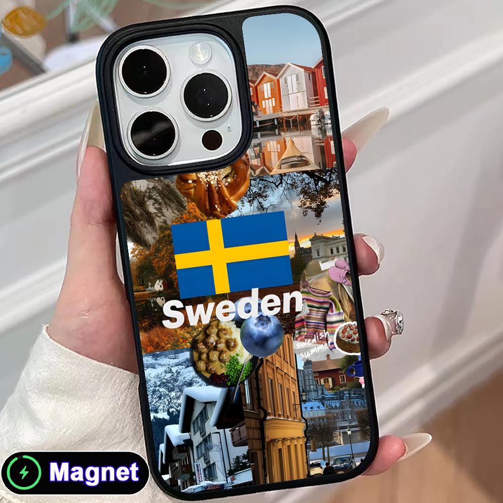 เคสโทรศัพท์ลายธงชาติสวีเดนสำหร - Phone Cases Sweden บทวิจารณ์และราคา