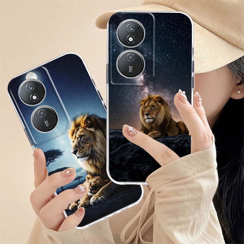 สิงโตใต้ท้องฟ้าเต็มไปด้วยดวงดา - Phone Cases Under 200 บทวิจารณ์และราคา