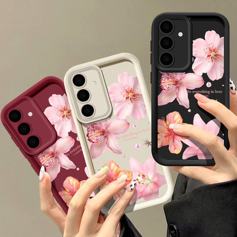 ดอกไม้สีชมพูเคสโทรศัพท์สำหรับซ - Phone Cases Pink บทวิจารณ์และราคา