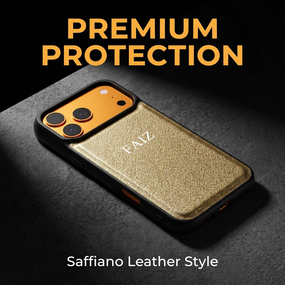 เคสหนัง Saffiano สไตล์มินิมอล  - Monogram Custom Case บทวิจารณ์และราคา