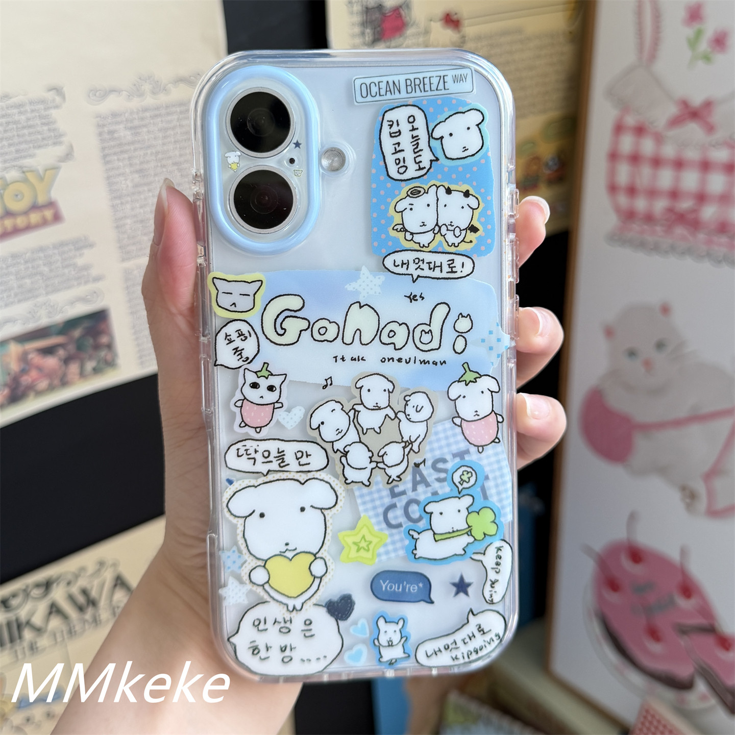 เคสโทรศัพท์ลายสุนัขหัวโตสไตล์เ - Phone Cases Cool Girl บทวิจารณ์และราคา