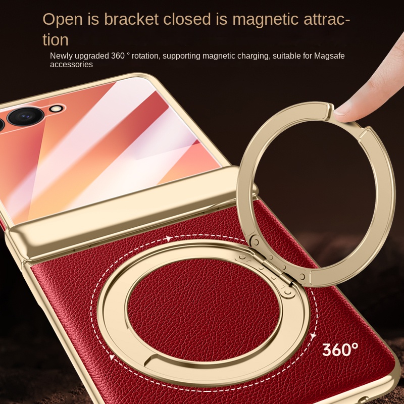 เคสโทรศัพท์หนังแม่เหล็กสำหรับ  - Flip Leather Case บทวิจารณ์และราคา
