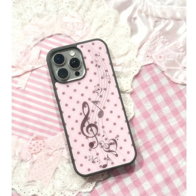 เคสโทรศัพท์ลายจุดสีชมพู-น้ำตาล - Phone Cases Cool Girl บทวิจารณ์และราคา