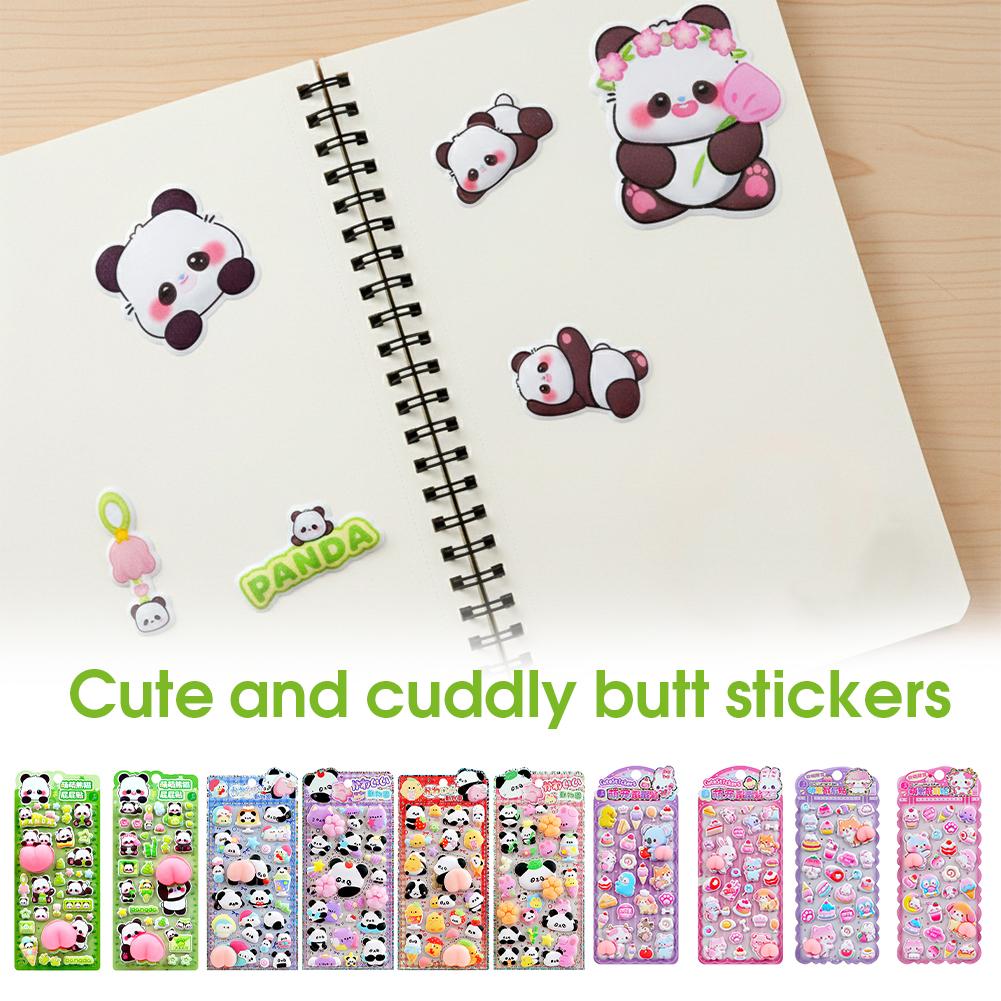สติกเกอร์ยางรูปแพนด้า 3 มิติ น - Phone Cases Rubber บทวิจารณ์และราคา