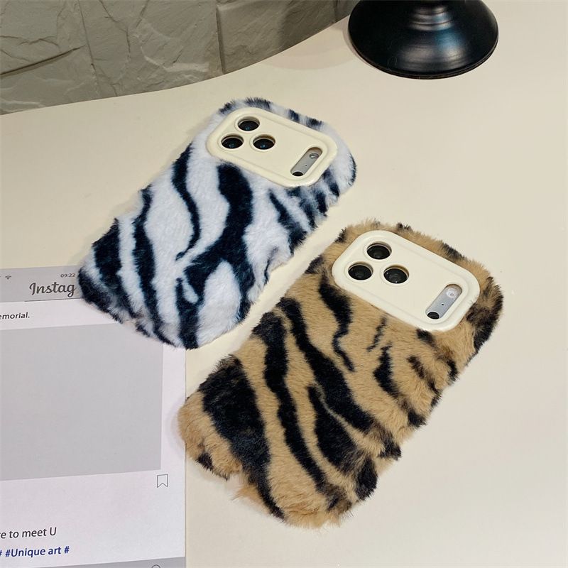 เคสโทรศัพท์ลายม้าลายหรูหรา ขนป - Phone Cases For Iphone 17 บทวิจารณ์และราคา