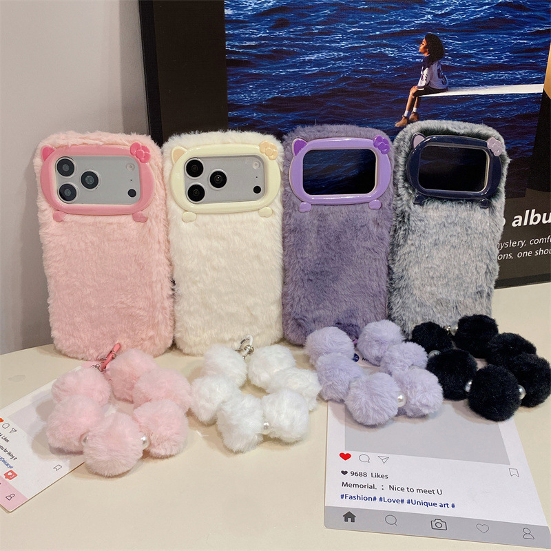 เคสโทรศัพท์ขนเฟอร์สีพื้นสุดหรู - Phone Cases For Iphone 17 บทวิจารณ์และราคา