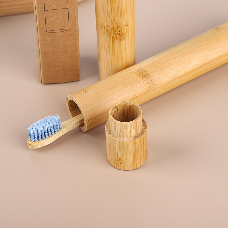 แปรงสีฟันไม้ไผ่เป็นมิตรกับสิ่ง - Biodegradable Eco Case บทวิจารณ์และราคา