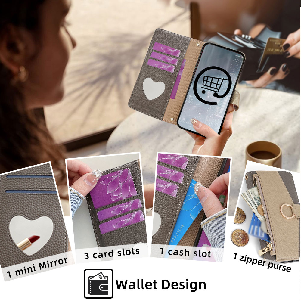 เคสโทรศัพท์แบบสะพายข้างสำหรับธ - Flip Leather Case บทวิจารณ์และราคา