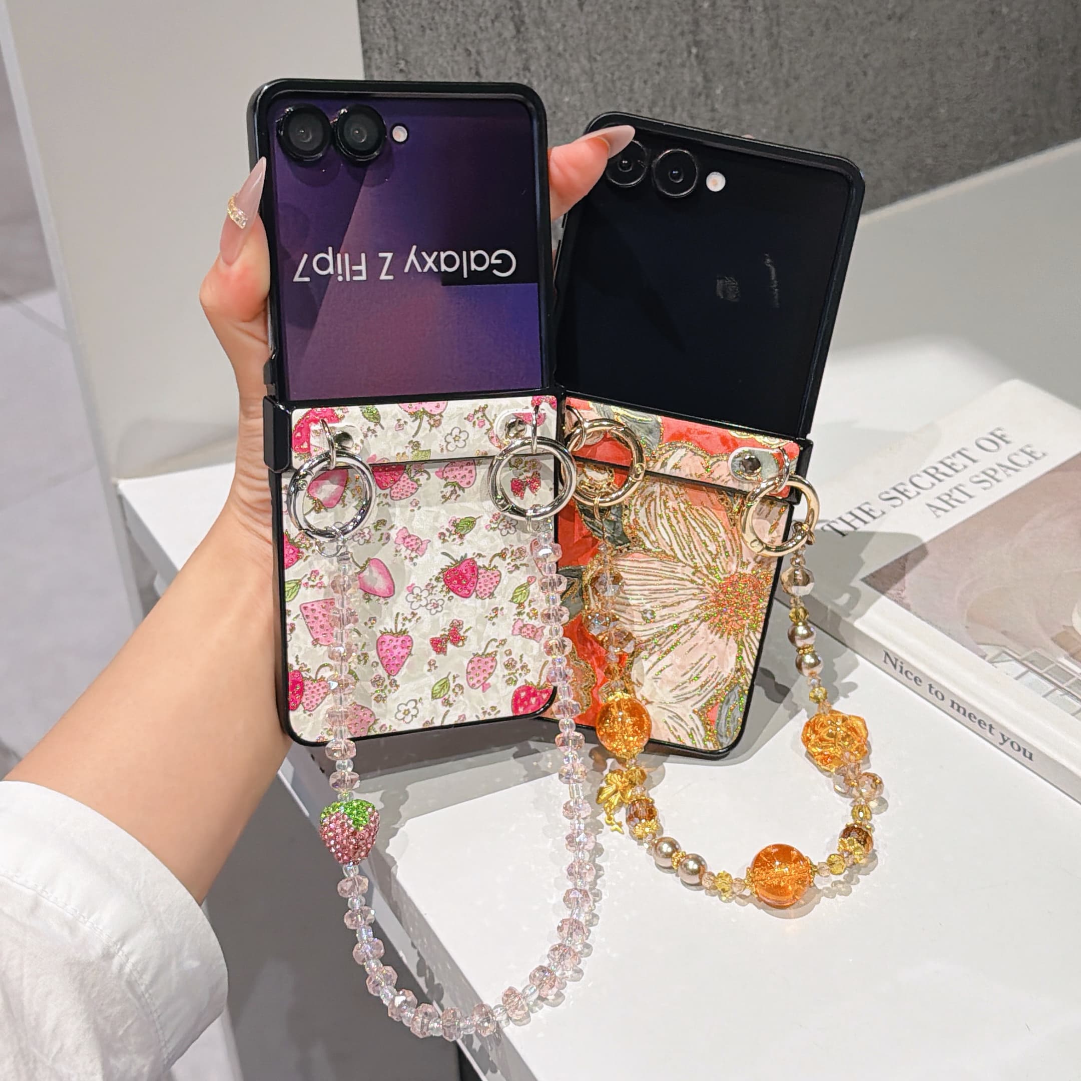 เคสโทรศัพท์ Samsung Galaxy Z F - Flip Leather Case บทวิจารณ์และราคา