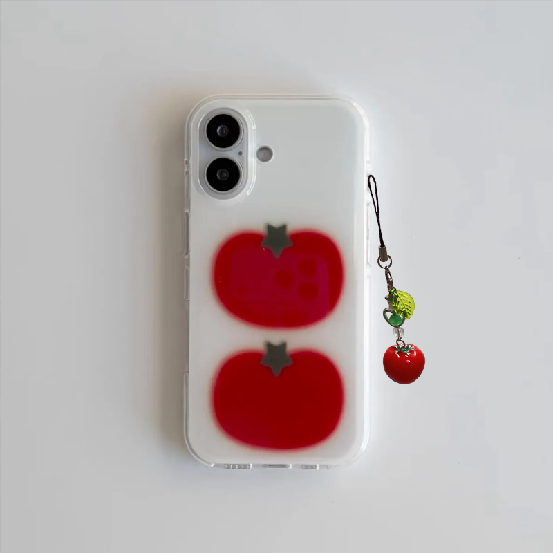 เคสโทรศัพท์ลายการ์ตูนมะเขือเทศ - Cute Anime Case บทวิจารณ์และราคา