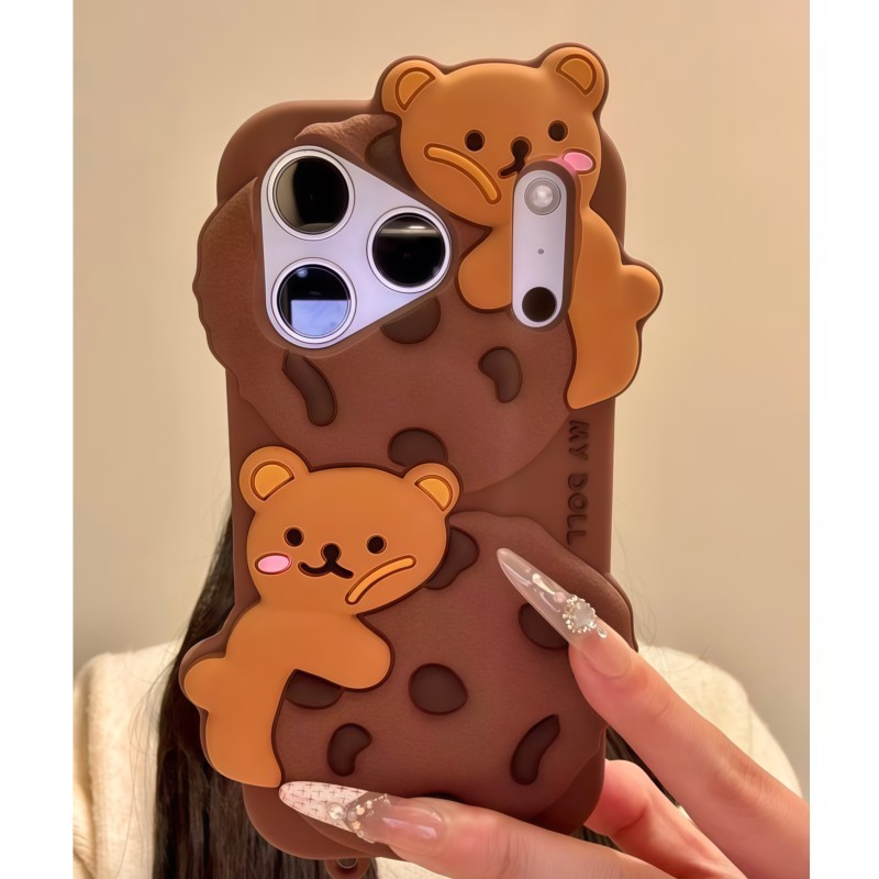 เคสโทรศัพท์ลายการ์ตูน 3 มิติ ร - Phone Cases Cool Girl บทวิจารณ์และราคา
