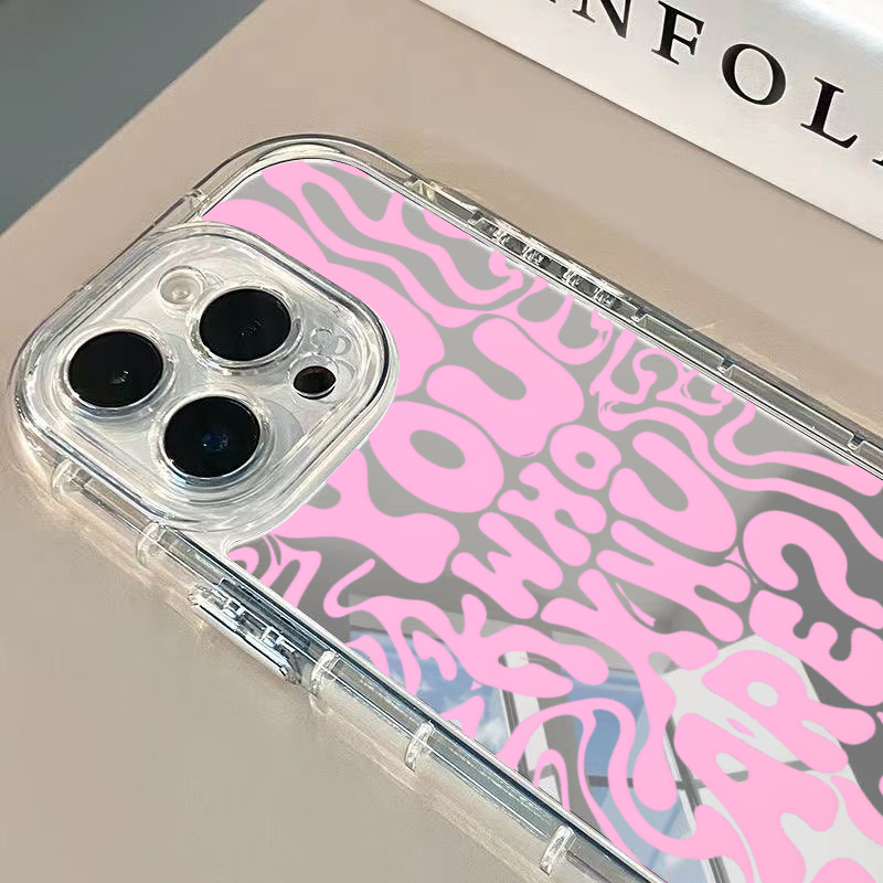 เคสโทรศัพท์ลายภาษาอังกฤษสีชมพู - Phone Cases Pink บทวิจารณ์และราคา
