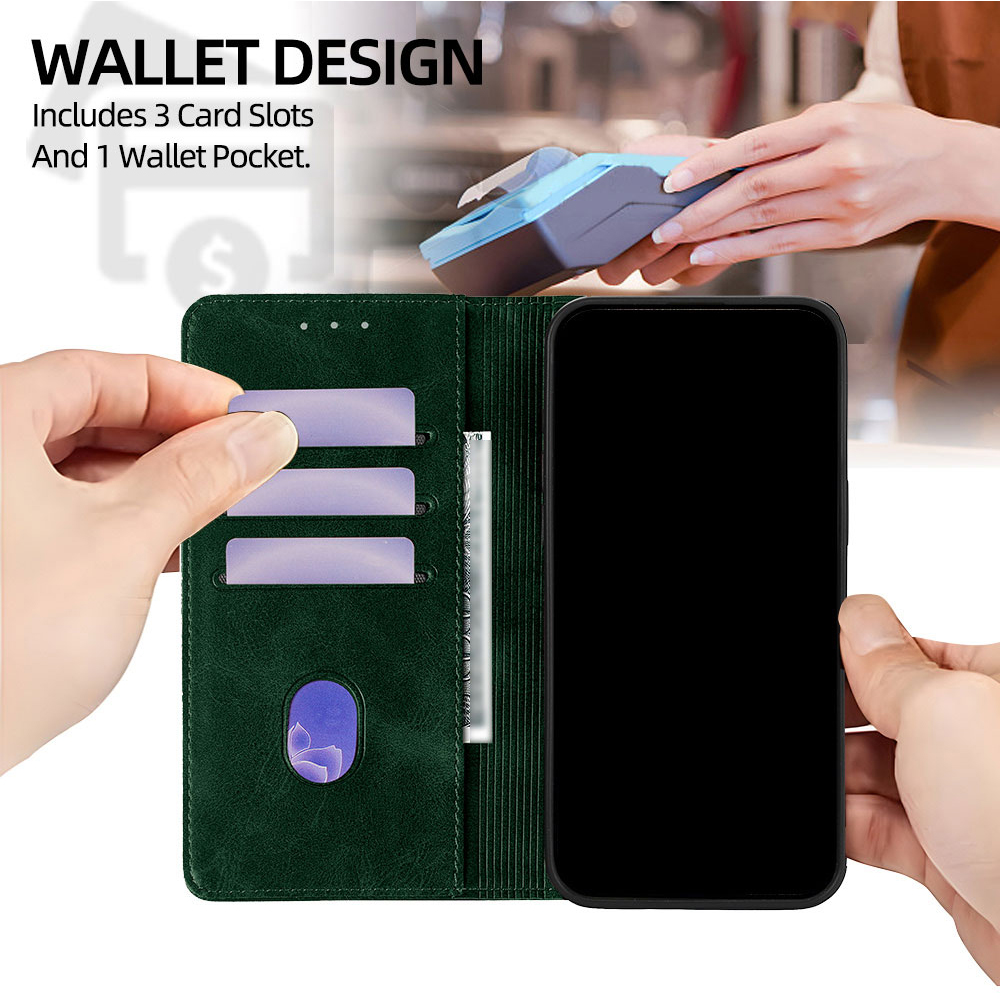 เคสกระเป๋าสตางค์ลายดอกไม้หนังแ - Flip Leather Case บทวิจารณ์และราคา
