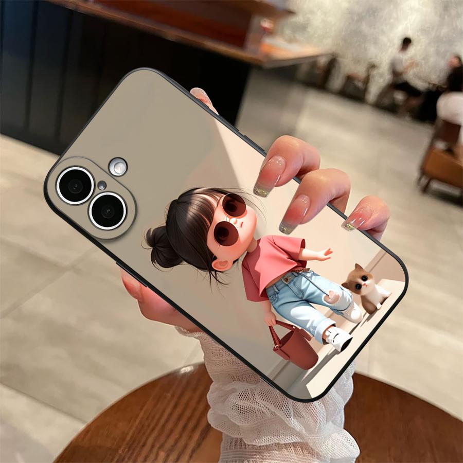 เคสโทรศัพท์ Funda สำหรับ Apple - Phone Cases Cool Girl บทวิจารณ์และราคา