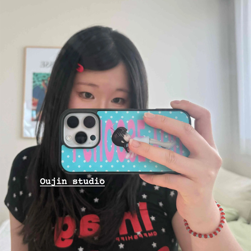 เคสโทรศัพท์ลายจุดสไตล์เกาหลีสำ - Phone Cases Cool Girl บทวิจารณ์และราคา