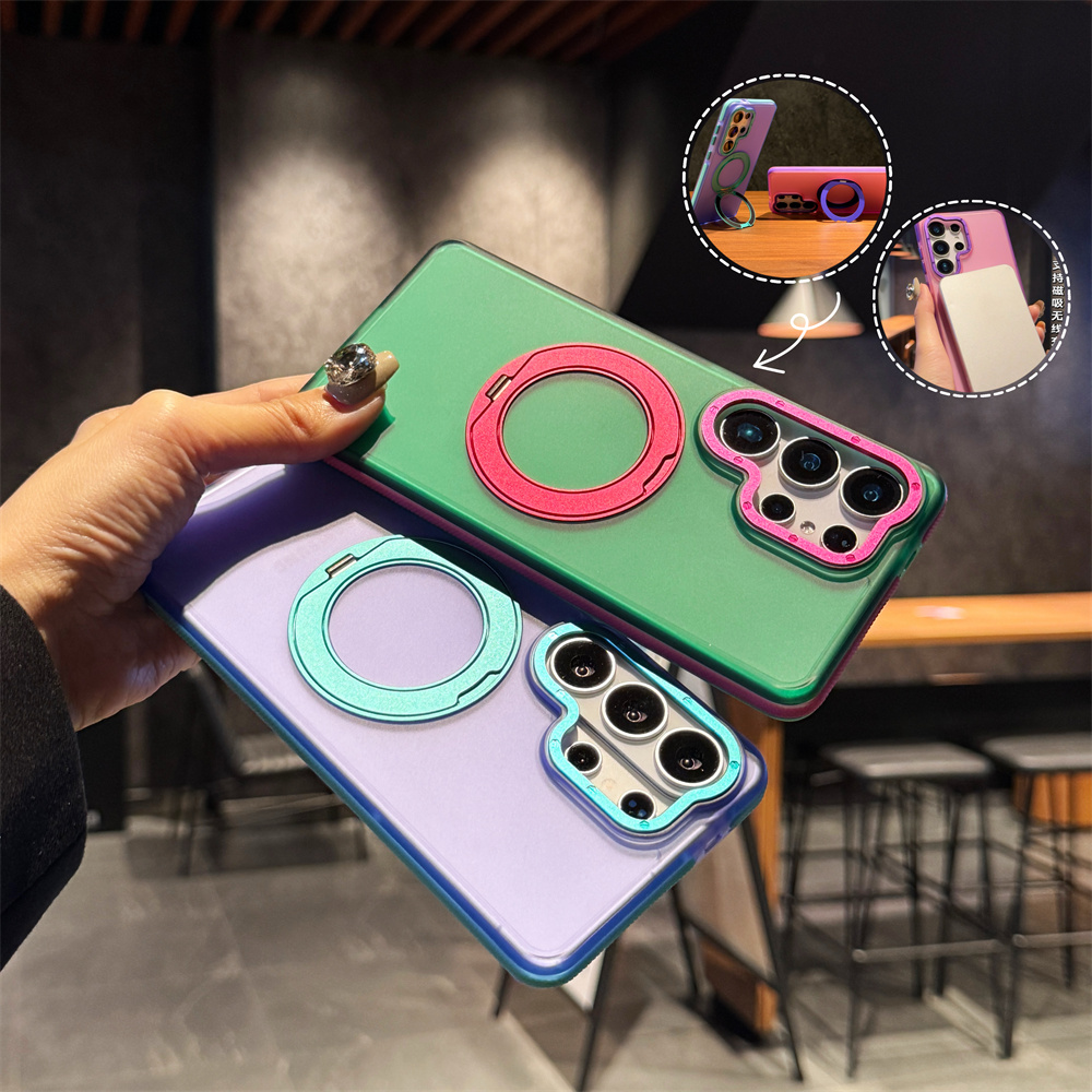 เคสโทรศัพท์แบบวงแหวนแม่เหล็กหม - Ring Stand Case บทวิจารณ์และราคา