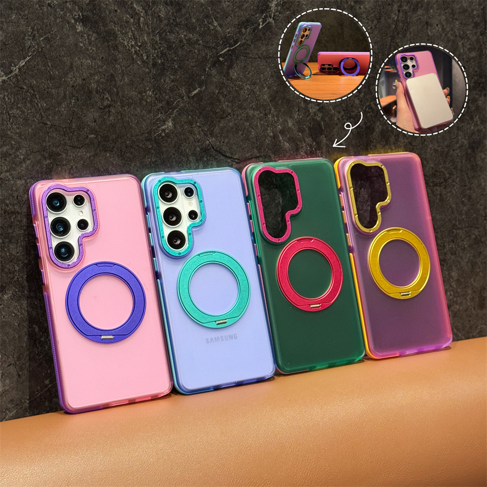เคสโทรศัพท์แบบวงแหวนแม่เหล็กหม - Ring Stand Case บทวิจารณ์และราคา