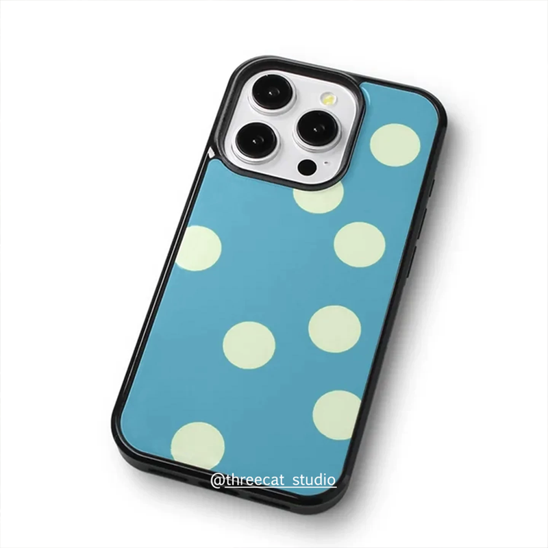 เคสโทรศัพท์ลายจุดใหญ่สีเหลืองน - Phone Cases Cool Girl บทวิจารณ์และราคา